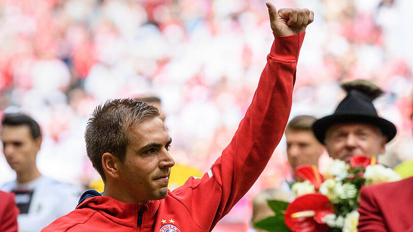 Emotionale Moment: Mit Philipp Lahm verlässt ein großer die Fußballbühne. Die Bilder vom Samstag...