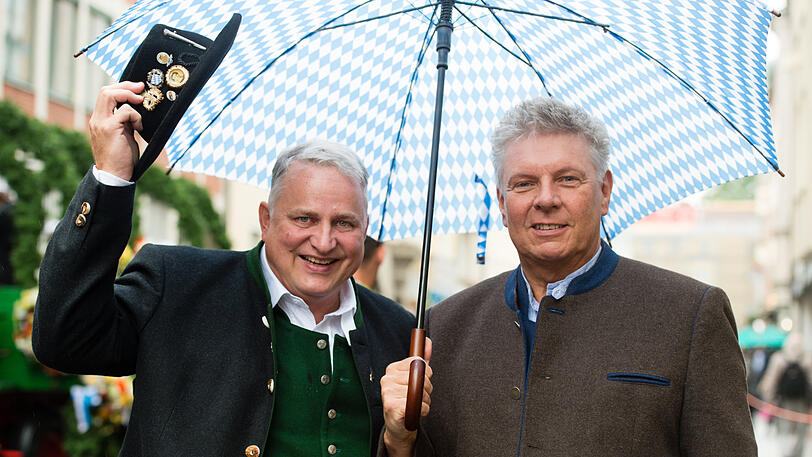 Christian Schottenhamel (l.), hier mit Münchens Oberbürgermeister Dieter Reiter (SPD).