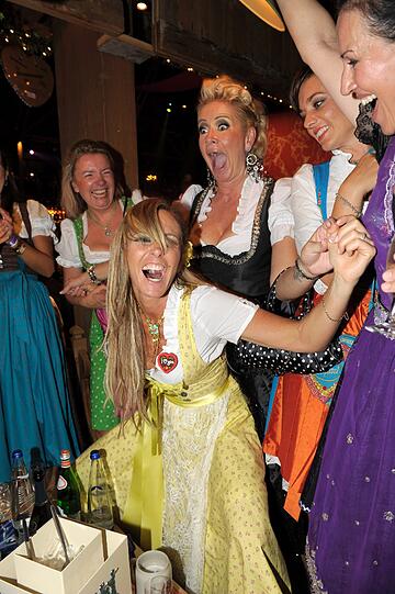 Keine Wiesn-Party ohne Claudia Effenberg...