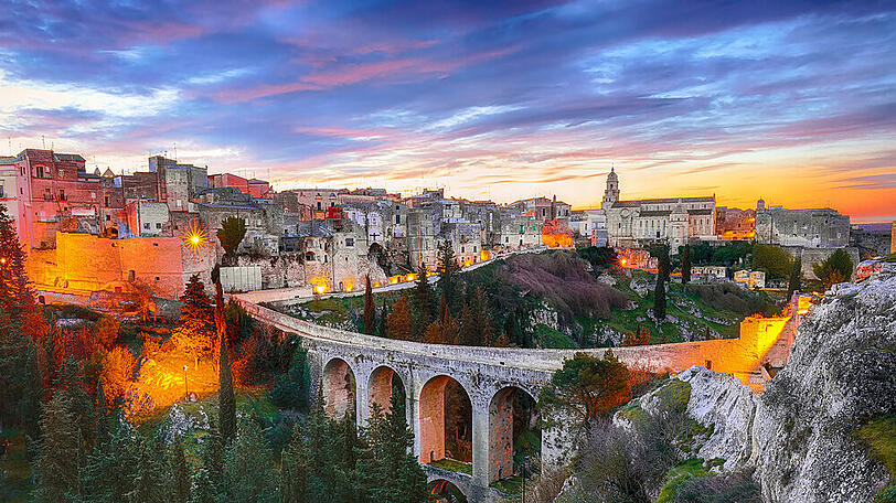Beliebter Drehort: Gravina in Apulien