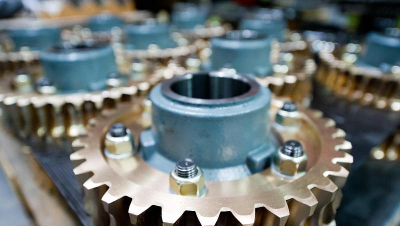 Schneckenräder liegen in der Produktionshalle eines Werkes. Foto: picture alliance / dpa/Symbolbild Schneckenräder liegen in der Produktionshalle eines Werkes. Foto: picture alliance / dpa/Symbolbild