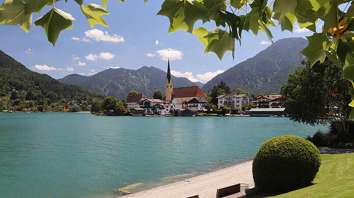 Blick auf den Tegernsee bei Rottach-Egern. (Archivbild)