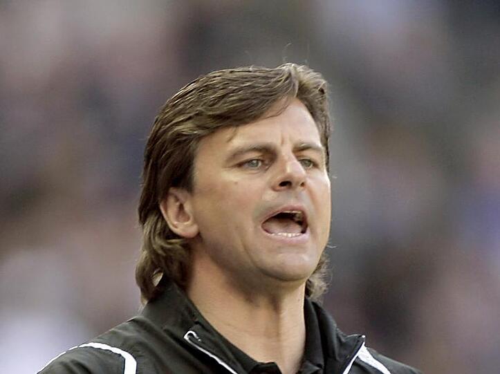Wehrt sich gegen die Vorwürfe: Trainer Falko Götz.