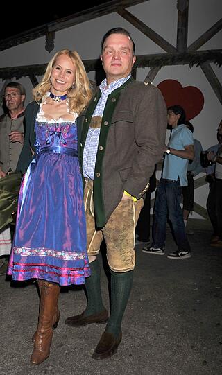 Alexander Fürst zu Schaumburg-Lippe und seine Ehefrau Nadja Anna