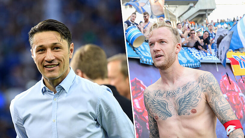 Kevin Vogt (r.) soll einer der Wunschspieler von Niko Kovac sein. Wechselt der Hoffenheimer nach München?
