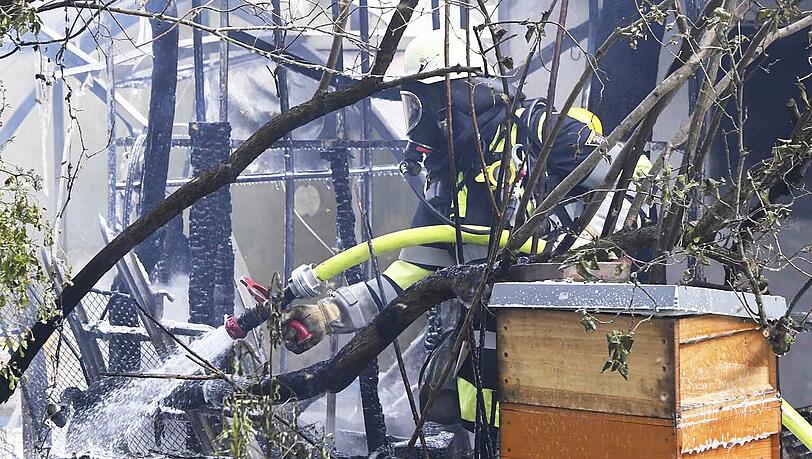 Bei einem Brand in Perlach entstand ein Schaden in Höhe von 120.000 Euro.