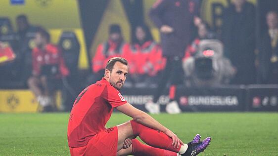 Verletzte sich beim 1:1 gegen Dortmund: Harry Kane.