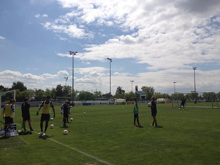 Die Löwen im Trainingslager in Neusiedl - die Bilder vom dritten Trainingstag