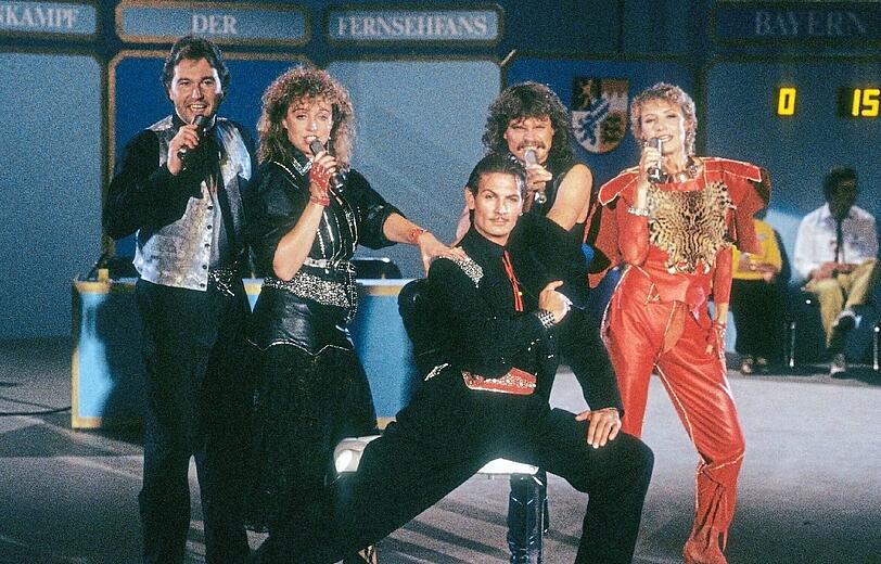 Dschinghis Khan damals: Edina Pop und Henriette Strobel sind auch 1985 schon mit dabei.