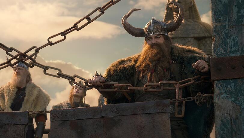 Stoick (Gerard Butler) im Film von Dean DeBlois. Stoick (Gerard Butler) im Film von Dean DeBlois.