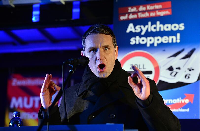 Die Staatsanwaltschaft ermittelt gegen Björn Höcke wegen Volksverhetzung.