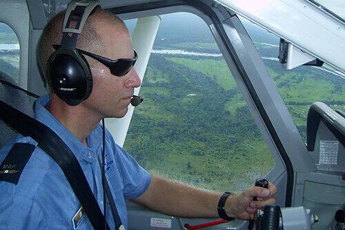 Arbeitet seit 2007 in Papua-Neuguinea für einen christlichen Flugdienst: der Nürnberger Martin Köhler (39).