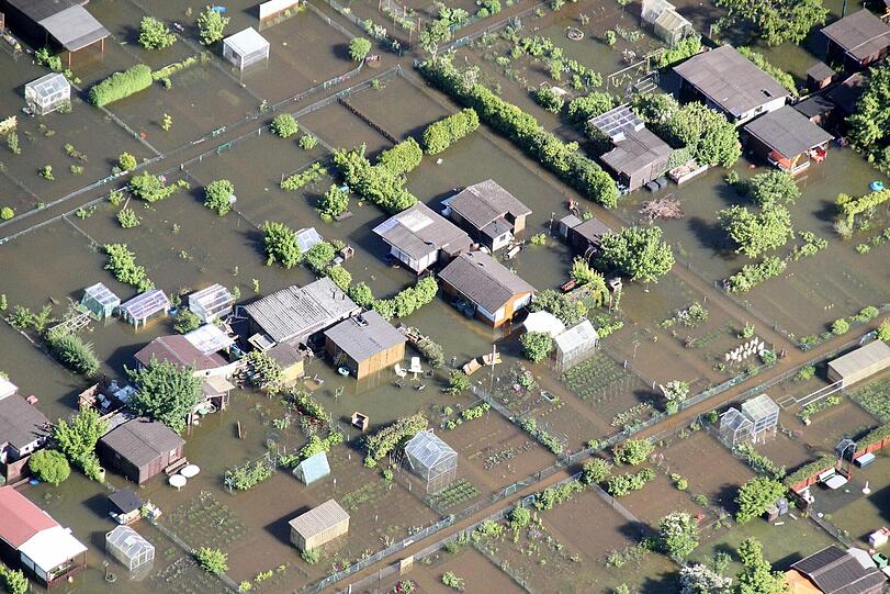 Auch Witzenhausen (Hessen) ist von der Flut betroffen.