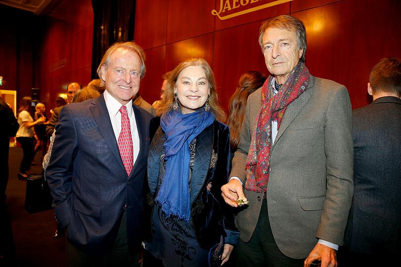 Friedrich-Christian von Pfuel mit Sabina und  Ralph-Michael Nagel