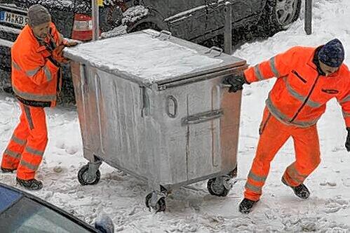 Tarifstreit: Auch Müllabfuhr soll mehr bekommen.