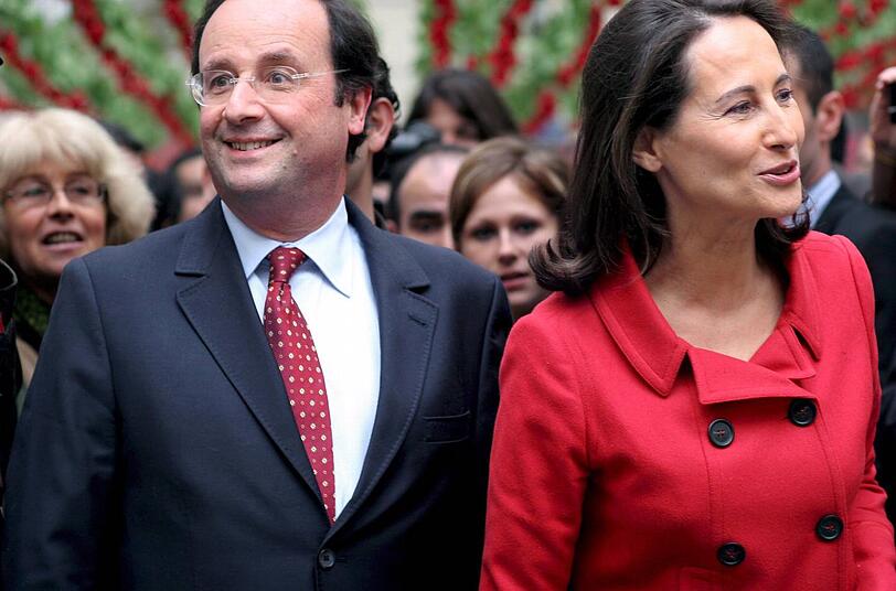 Lange Jahre Lebensgefährten, jetzt ein Wiedersehen in den Führungsetagen des Staates: Francois Hollande und Segolene Royal.