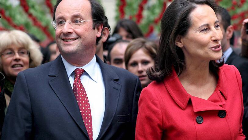 Lange Jahre Lebensgefährten, jetzt ein Wiedersehen in den Führungsetagen des Staates: Francois Hollande und Segolene Royal. Lange Jahre Lebensgefährten, jetzt ein Wiedersehen in den Führungsetagen des Staates: Francois Hollande und Segolene Royal.