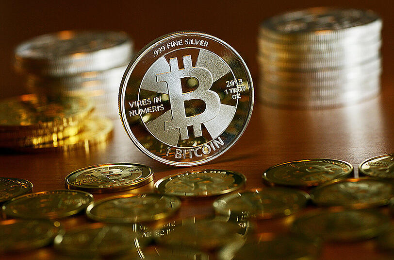 Der Bitcoin ist eine im Internet entstandene digitale Währung und seit 2009 im Umlauf. Foto: Jens Kalaene