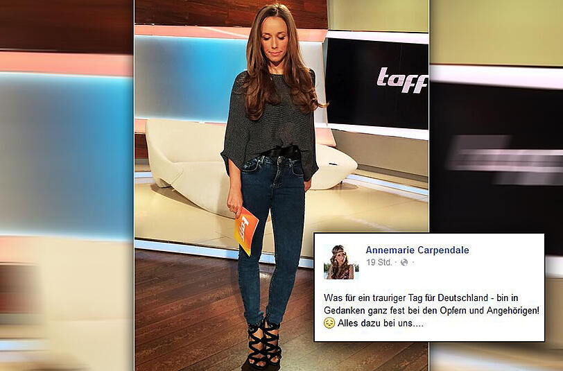 Mit ihrem Facebook-Post löste Annemarie Carpendale einen Shitstorm auf Facebook aus