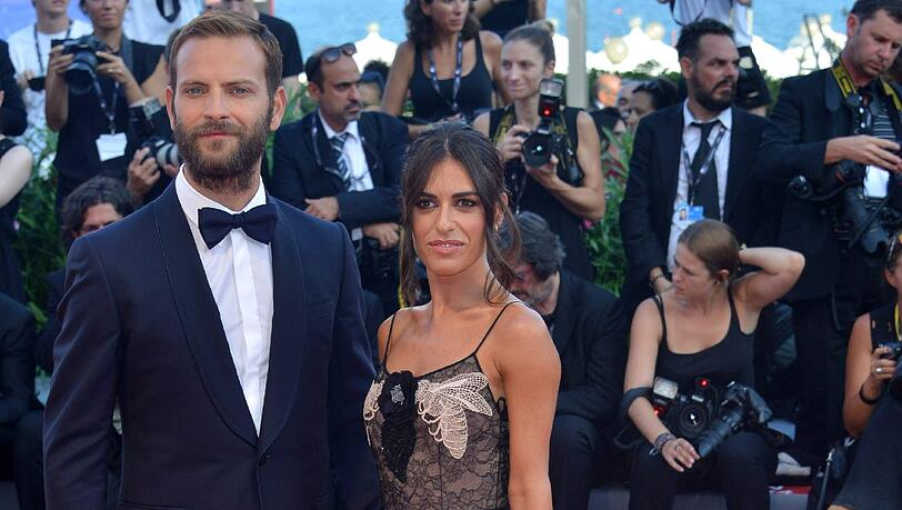 Alessandro Borghi mit Begleitung. Alessandro Borghi mit Begleitung.