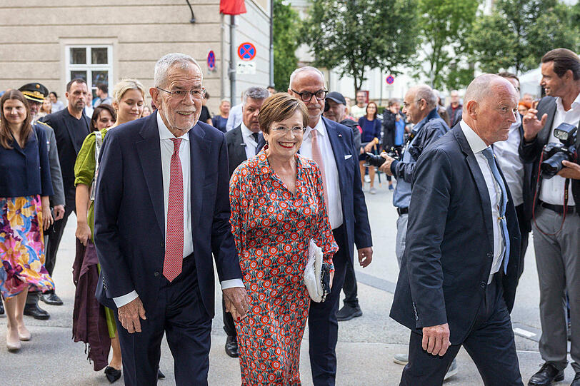 Alexander Van der Bellen und Doris Schmidauer