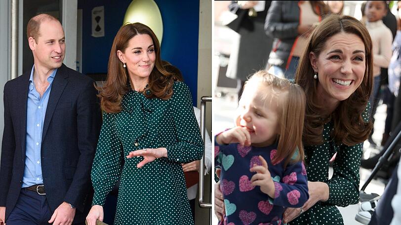 Haben sichtlich Spaß: Herzogin Kate und Ehemann Prinz William.