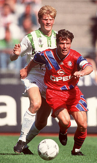 Da war der Effe noch bei Gladbach! Fight zwischen ihm und Lothar Matthäus.