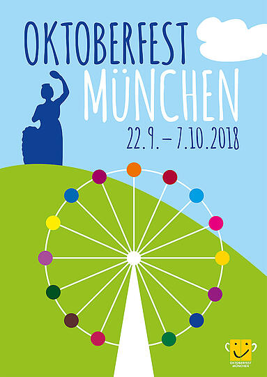 Oktoberfest-Plakat-Entwurf.