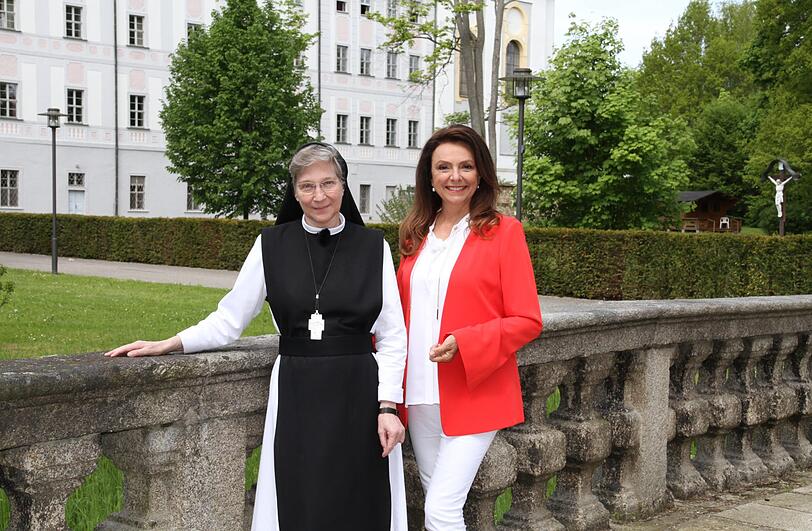 Uschi Dämmrich von Luttitz hat das Kloster Waldsassen besucht.