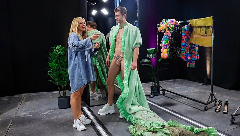 Viel knapper könnte ein Outfit nicht mehr ausfallen.
