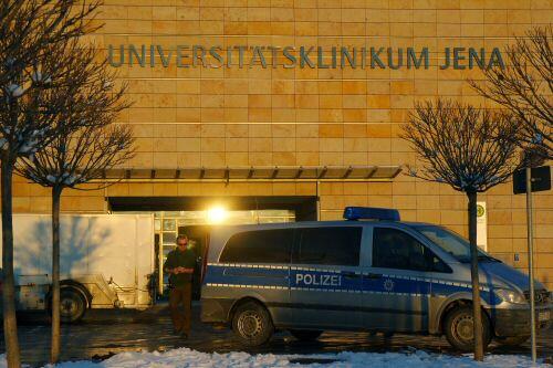 Haupteingang des Universitätsklinikums Jena