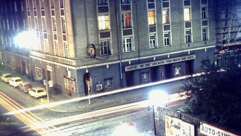 1970: das Franziskaner-Kino an der Ecke Franziskaner-/Rablstraße.