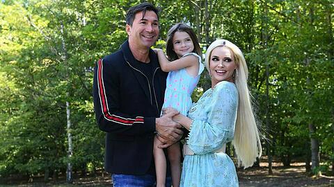 Daniela Katzenberger genießt ihr Familienglück mit Ehemann Lucas und Tochter Sophia.