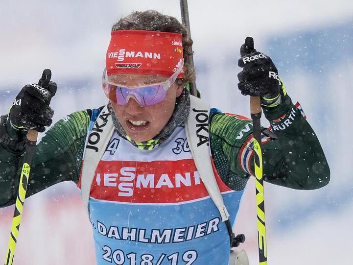 Ist bei der Biathlon-WM in Östersund gefordert: Laura Dahlmeier.