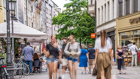 In der Sendlinger Stra&szlig;e ist es bereits heute besonders hei&szlig;.