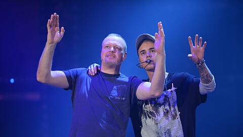 Bei der 54. Ausgabe von "Schlag den Raab" kam es zum großen Aufeinandertreffen: Stefan Raab trifft Justin Bieber. Die Bilder zur vorletzten "SdR"-Ausgabe zum Durchklicken.