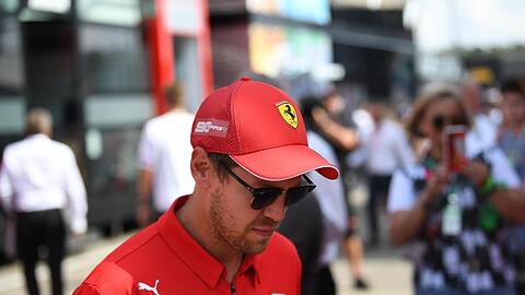 Sebastian Vettel hatte sich für das Heimrennen eine bessere Ausgangslage erhofft.