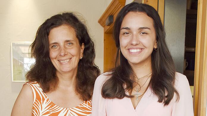 Arabella Schörghuber und Tochter Ramona