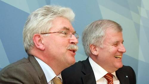 Duz-Koalitionäre: Martin Zeil und Horst Seehofer. Duz-Koalitionäre: Martin Zeil und Horst Seehofer.