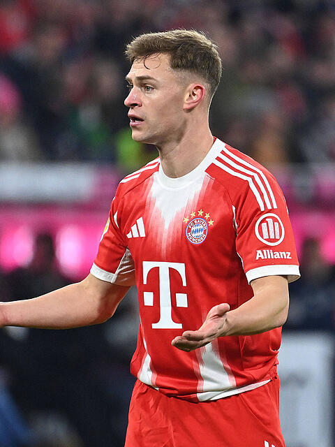 Fordert speziell bei Standardsituationen eine Steigerung: Bayern-Vizekapitän Joshua Kimmich.