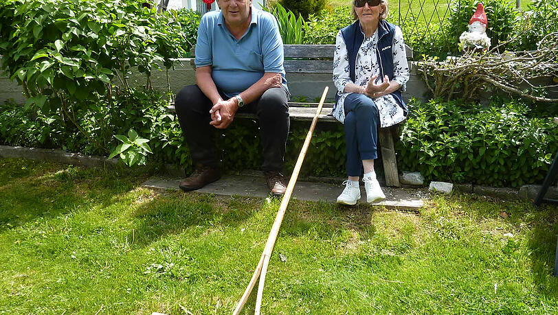Simon und Zita in Stafflach am Brenner. Simon und Zita in Stafflach am Brenner.