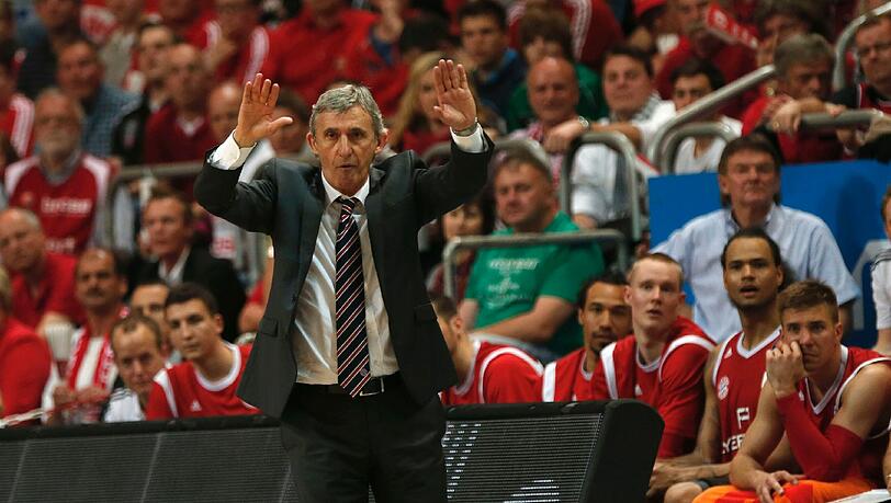 Bayern-Coach Svetislav Pesic. Bayern-Coach Svetislav Pesic.