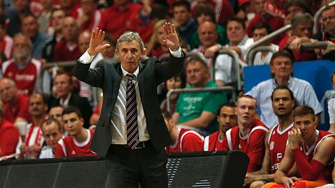Bayern-Coach Svetislav Pesic.