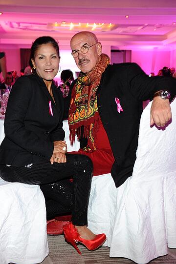 Otto Retzer und Frau Shirley auf der Pink Charity Night