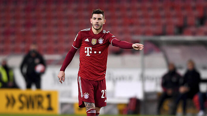 In Bayerns Abwehrzentrale wird bevorzugt französisch gesprochen: Defensiv-Boss Lucas Hernández.