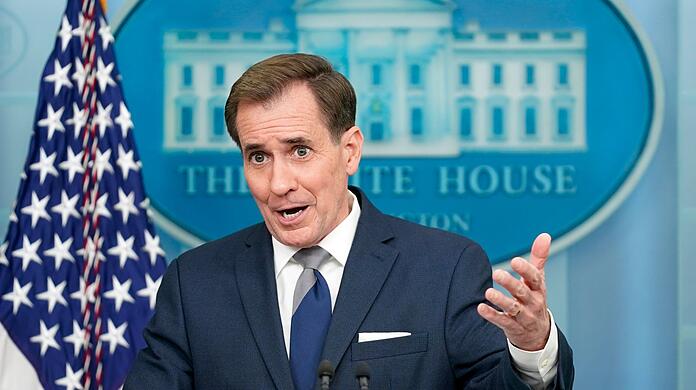 "Wir nehmen die Sache sehr, sehr ernst", sagte der Kommunikationsdirektor des Nationalen Sicherheitsrats, John Kirby, über die Veröffentlichung von US-Geheimdienstdokumenten zum Krieg in der Ukraine.