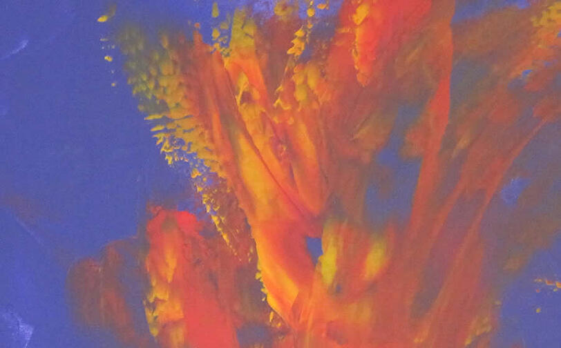 "Ein gewagter Schrei" heißt das Bild von Angelika Jackermeier. Ihre Bilder zeigt die Künstlerin in der Kultur-Etage. "Ein gewagter Schrei" heißt das Bild von Angelika Jackermeier. Ihre Bilder zeigt die Künstlerin in der Kultur-Etage.