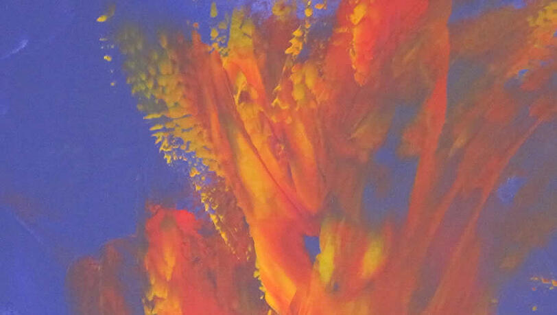 "Ein gewagter Schrei" heißt das Bild von Angelika Jackermeier. Ihre Bilder zeigt die Künstlerin in der Kultur-Etage. "Ein gewagter Schrei" heißt das Bild von Angelika Jackermeier. Ihre Bilder zeigt die Künstlerin in der Kultur-Etage.