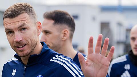 Edin Dzeko ist neu beim FC Schalke.