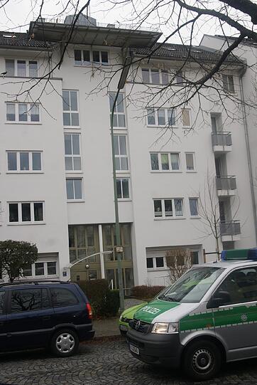 Bluttat in Sendling - die Bilder der Spurensuche am Montag